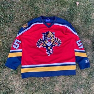 Vintage Florida Panthers Player Edition Jersey